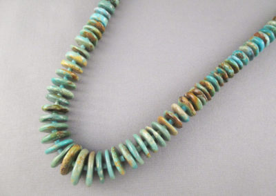 Santo Domingo Graduated Turquoise Necklace